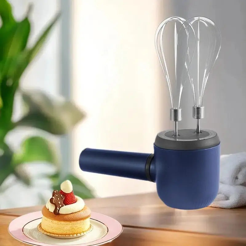 Electric Portable Blender Mixer Kitchen Tools Milk Frother Egg Beater Cake Baking Kneading Mixer Hand Mixer Food Processor Set