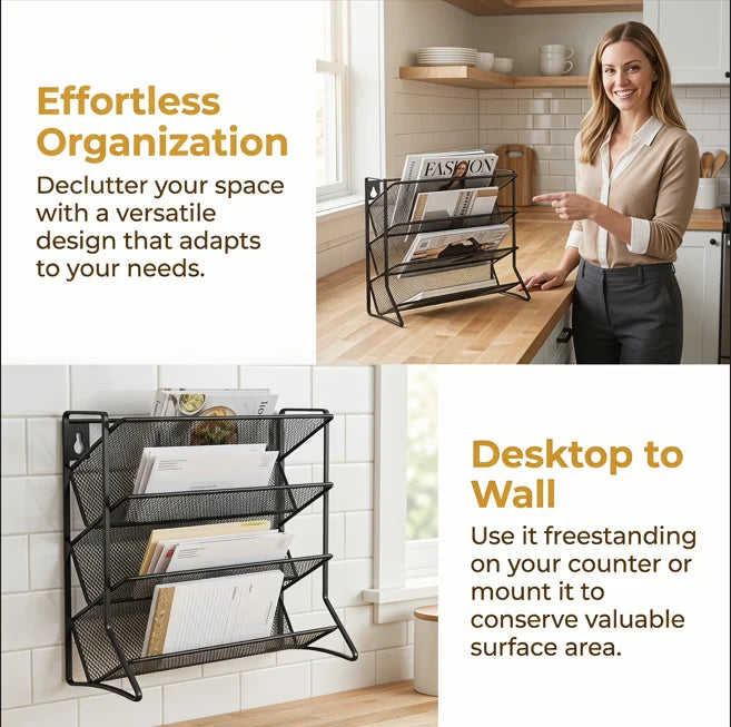 Kitchen Organizer 4 Tier Carbon Steel Spice Rack Non-Slip Cupboard Pantry Storage Shelf for Home Kitchen Seasoning