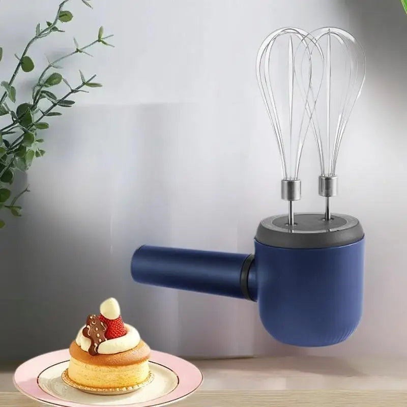 Electric Portable Blender Mixer Kitchen Tools Milk Frother Egg Beater Cake Baking Kneading Mixer Hand Mixer Food Processor Set