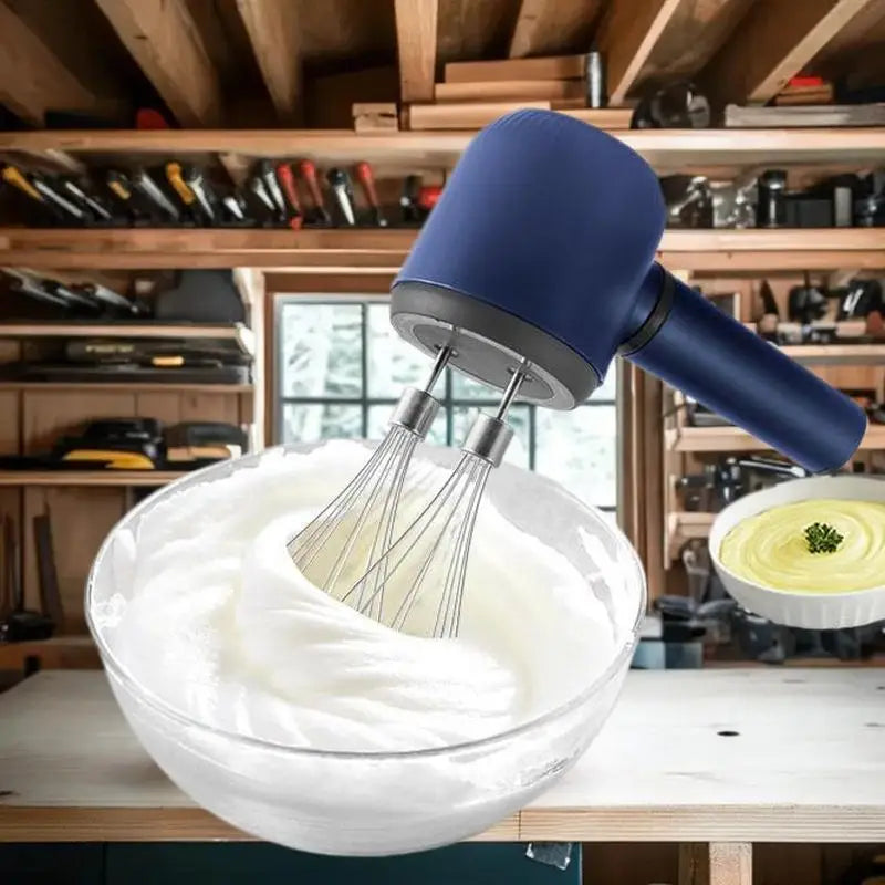 Electric Portable Blender Mixer Kitchen Tools Milk Frother Egg Beater Cake Baking Kneading Mixer Hand Mixer Food Processor Set