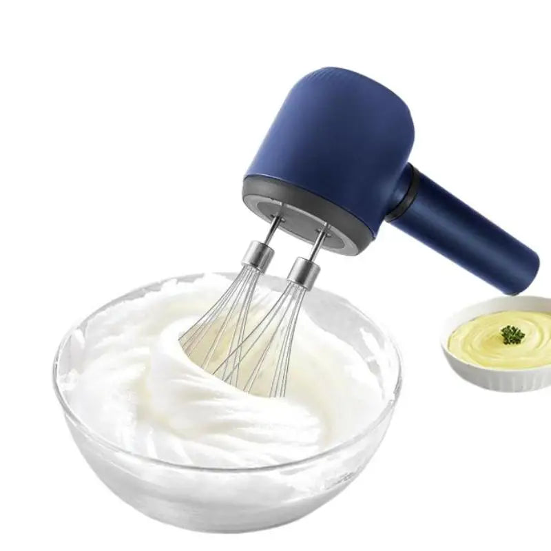 Electric Portable Blender Mixer Kitchen Tools Milk Frother Egg Beater Cake Baking Kneading Mixer Hand Mixer Food Processor Set